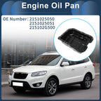 1 Pc Engine Oil Pan No.2151025050 for Hyundai Santa Fe (2019–2020)