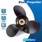 11 1/8 x 13 Outboard Propeller for Mercury 25-70HP (13 Spline, RH)