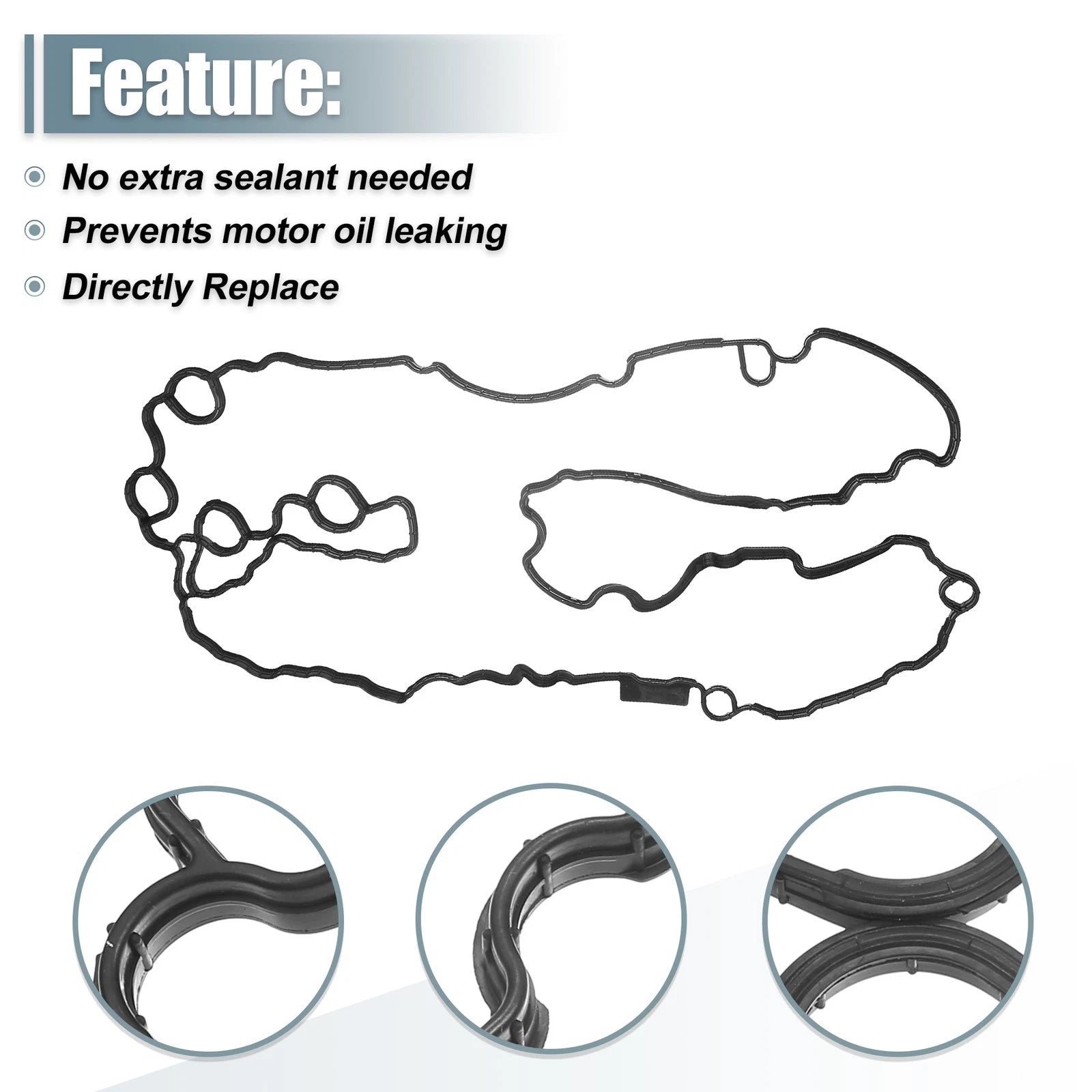 Valve Cover Gasket for BMW 530i (2017–2022) No.11128618519