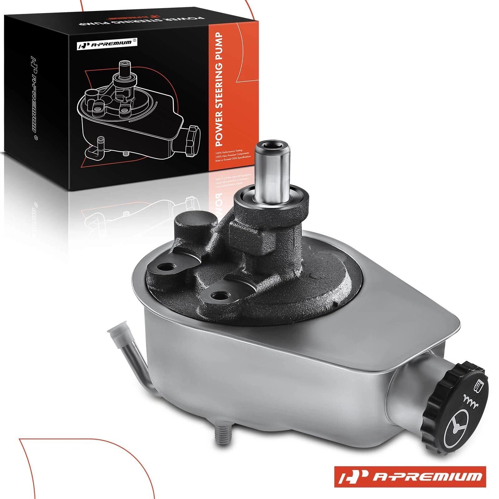 Power Steering Pump with Reservoir for Chevy C10 C20 K10 K20 (1960–1987)