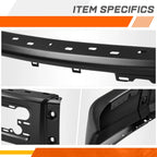Front Bumper Face Bar for Ford F150 (2015–2017) Black Factory Style