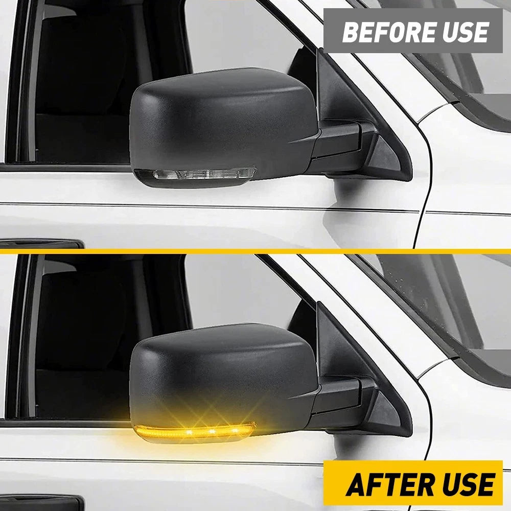 Left Side Turn Signal Mirror for Dodge Ram 1500/2500 (2009-2014)