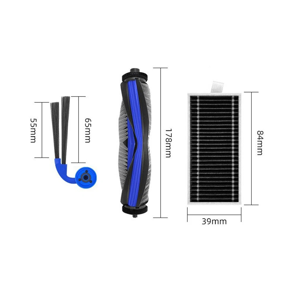 Robot Vacuum Parts Kit for ECOVACS Deebot T80S & Omini Models