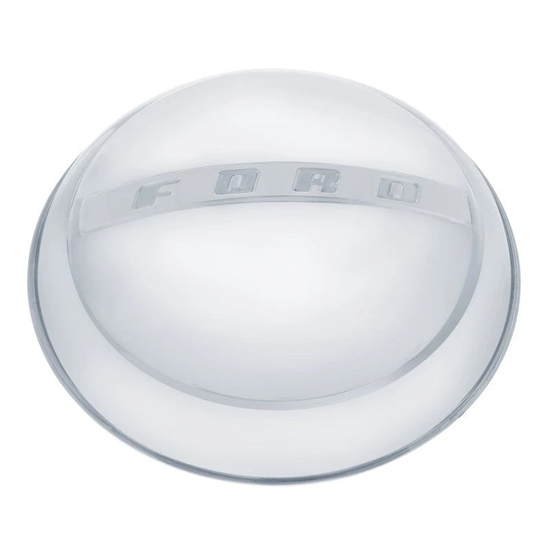 Hubcaps Set with Script for Ford Car and Pickup (1947–1948)