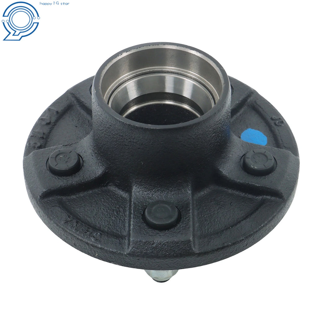 3500 lbs Axle #84 Spindle 5 on 4.5" Trailer Hub w/Bearing Kit (Square)
