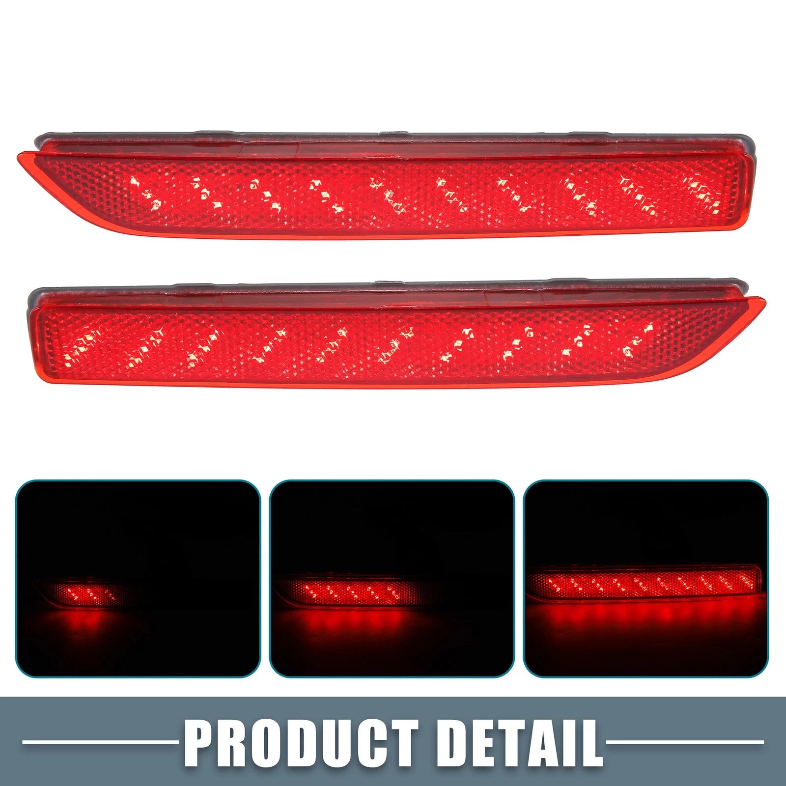 LED Rear Bumper Reflector Tail Light 265608990B for Nissan Sentra (2020–2023)