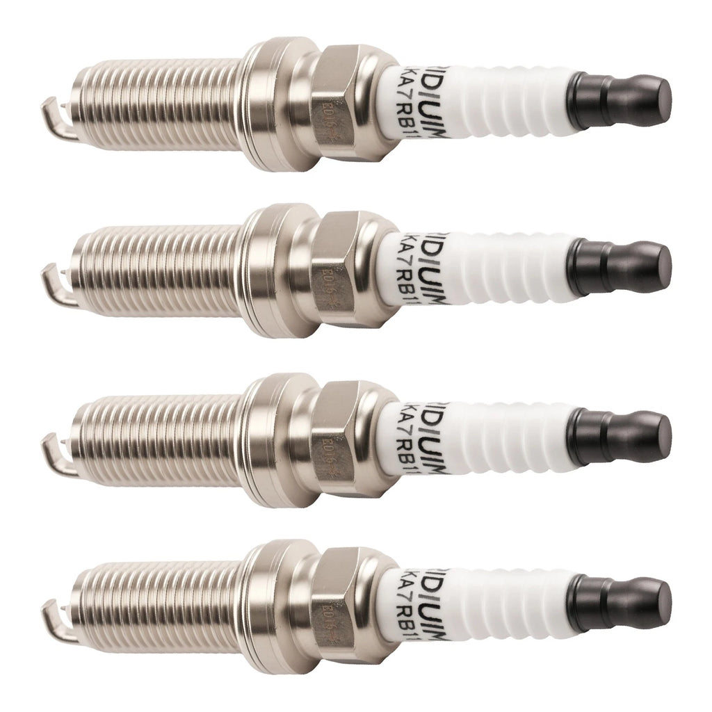 4X Spark Plug Set for Pontiac Vibe 2.4L (2009–2010) 90919-01253 ILKAR7B11