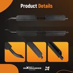 Black Running Board Kit for Land Rover Defender 110 (2020-2023)