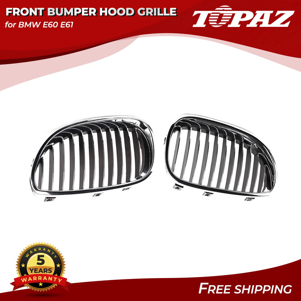 Chrome Grille for BMW E60 E61 (2004–2010)