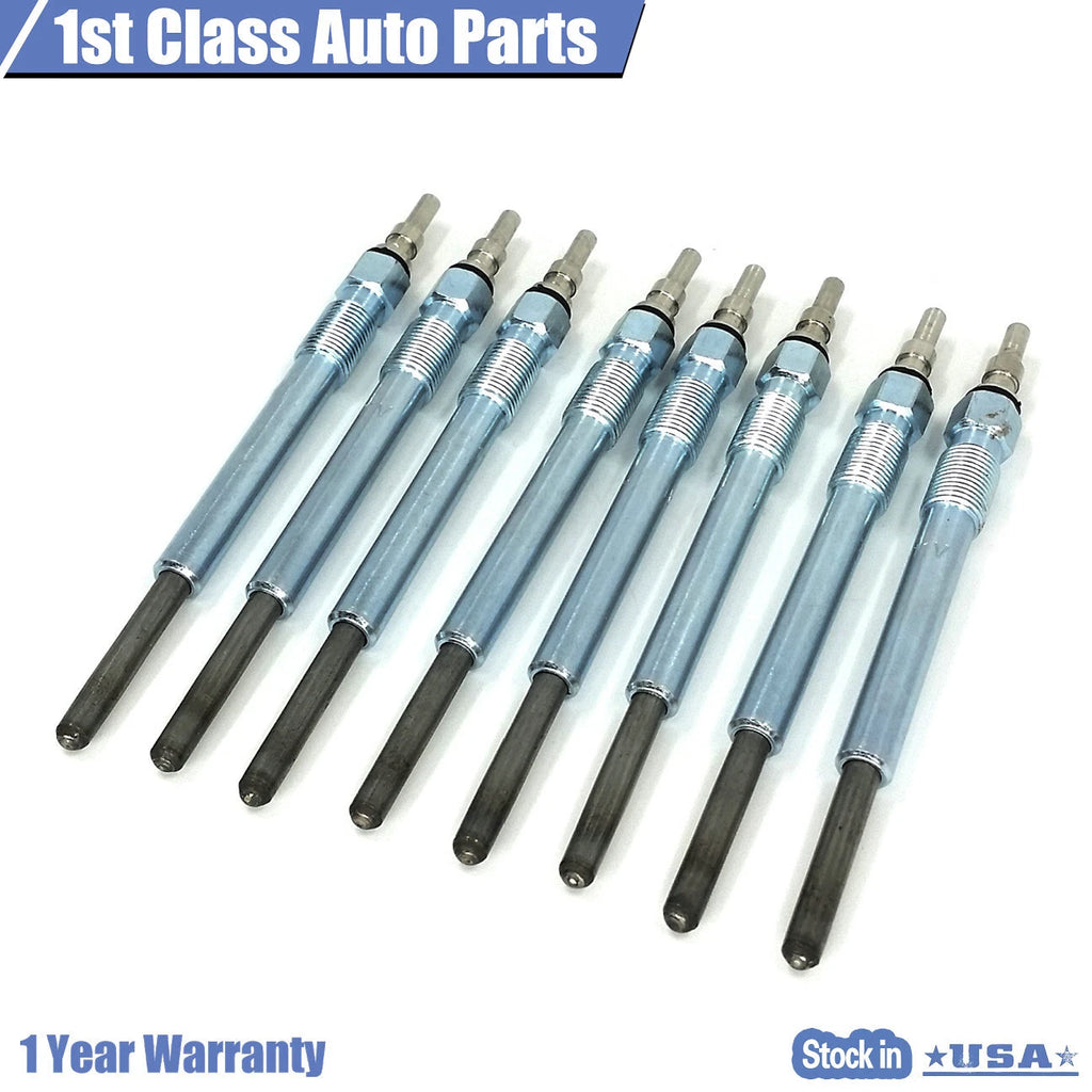 8x Glow Plugs for Ford Excursion (1995–2003)