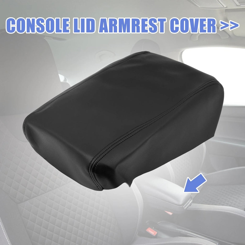 Center Console Lid Armrest Cover for Toyota Avalon (2005–2012) Black