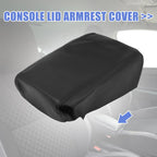 Center Console Lid Armrest Cover for Toyota Avalon (2005–2012) Black