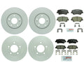 Brake Disc Rotors & Ceramic Pads Kit for Kia Forte5 (2010–2018)