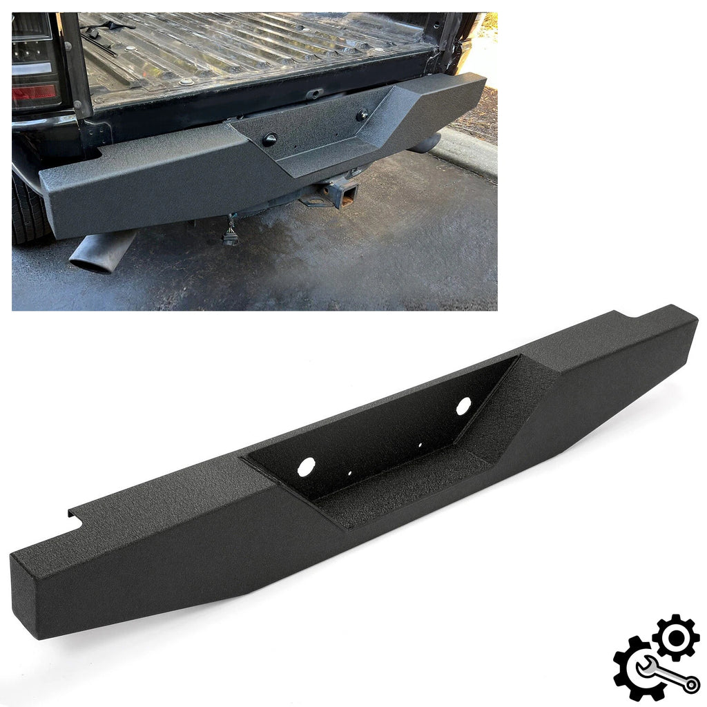 Rear Step Bumper for Ford Ranger Pickup (1993–2011) Heavy-Duty Steel