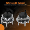2pc Front LH RH Wheel Hub & Bearing for Chevrolet Caprice (2011–2013) BR930782