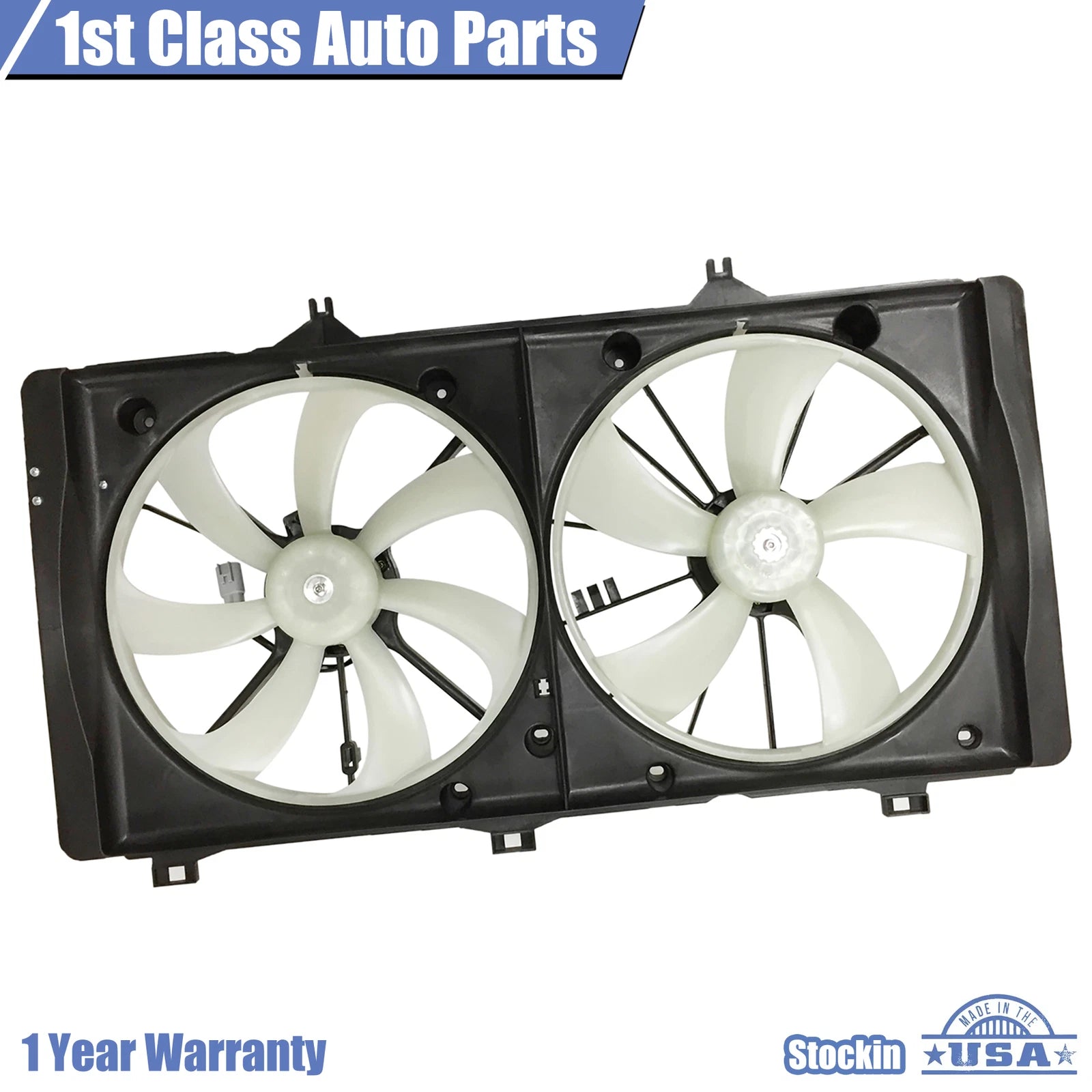 Radiator Cooling Fan Assembly for Toyota Camry Venza (2007–2017)
