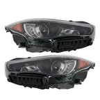 LED Headlight Pair for Infiniti Q50 (2014–2022) w/o AFS