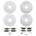 Set of 4 Bosch Quietcast Disc Brake Pads for BMW E30 E36 325i (1982–1999)