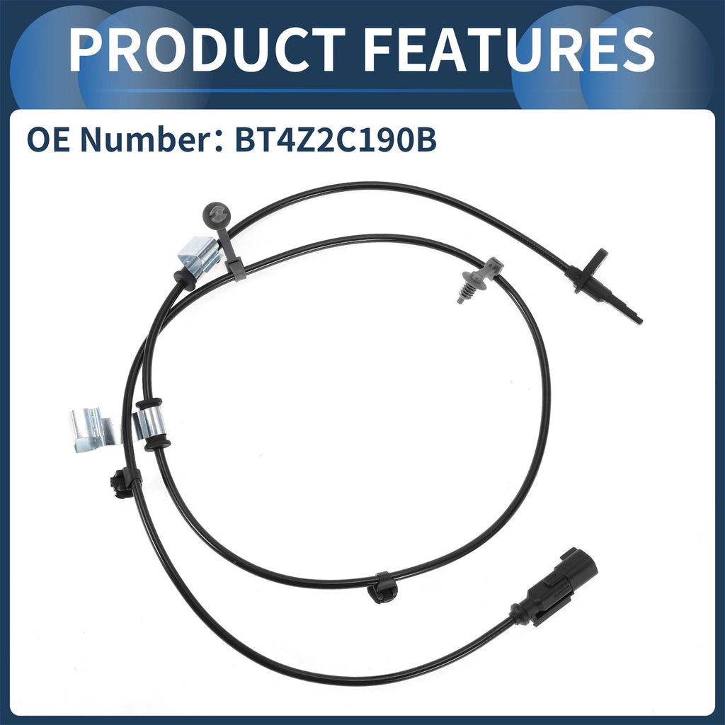 ABS Wheel Speed Sensor for Ford Edge (2015–2023) No.BT4Z2C190B FWD Rear Left