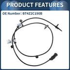 ABS Wheel Speed Sensor for Ford Edge (2015–2023) No.BT4Z2C190B FWD Rear Left