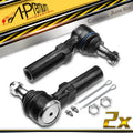2X Front Outer Tie Rod Ends for Ford Windstar (1995–2003)