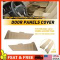 Leather Front Door Panel Covers for Honda Accord (2008â2012) Beige