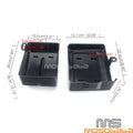 Battery Side Cover for Harley Dyna Low Rider FXDL Street Bob FXDB Fat Bob (2006-2017)