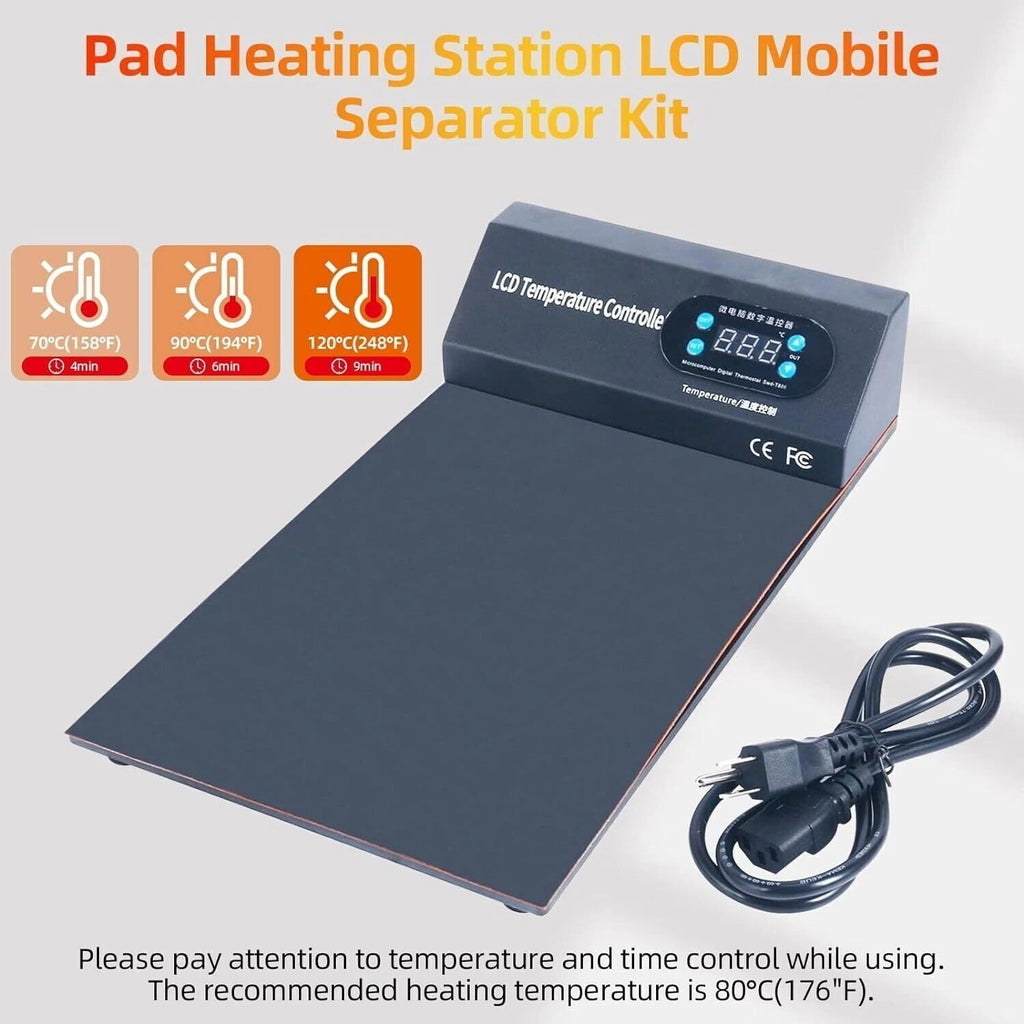CPB Heating Pad LCD Screen Separator Plate Repair Tool for iPad (2010–2023)
