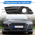 1pc Front Left Fog Light Grill for Audi A6 C7 (2011–2014) No.4GD807681B ABS