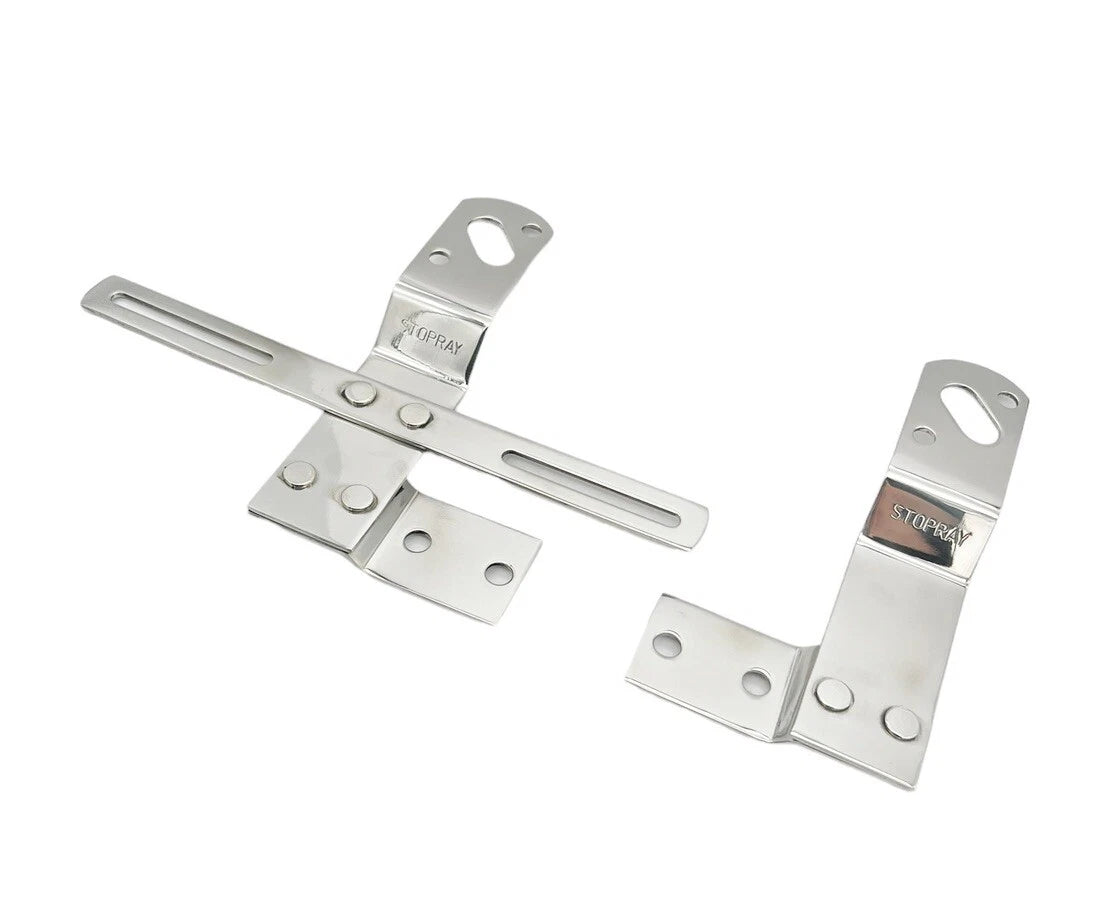 LH RH Stainless Steel Tail Light Bracket Replacement for 1947–1953 Chevy GMC