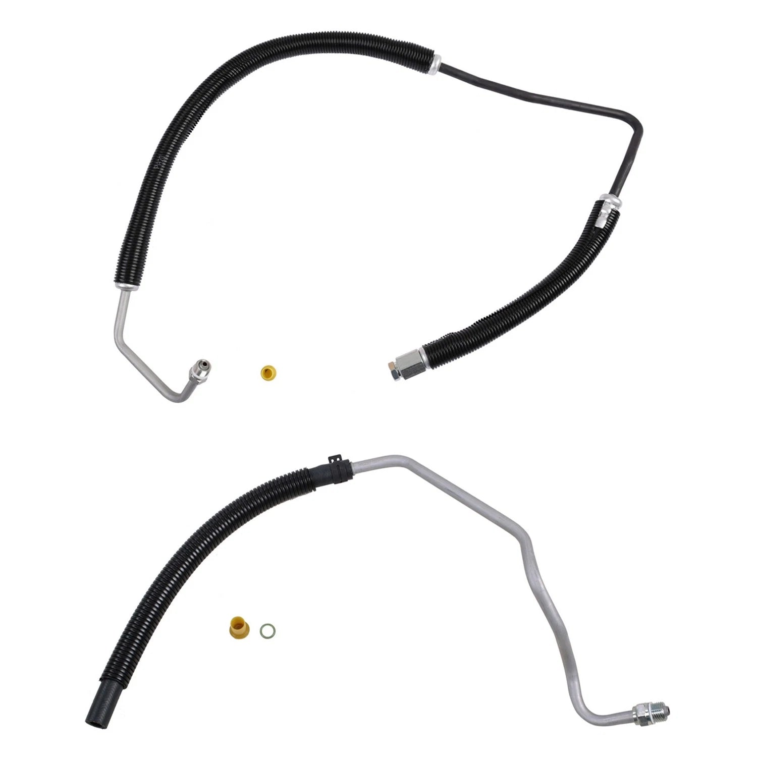 Sunsong Power Steering Pressure & Return Line Hose Kit for Ford Mustang (1994–2004)