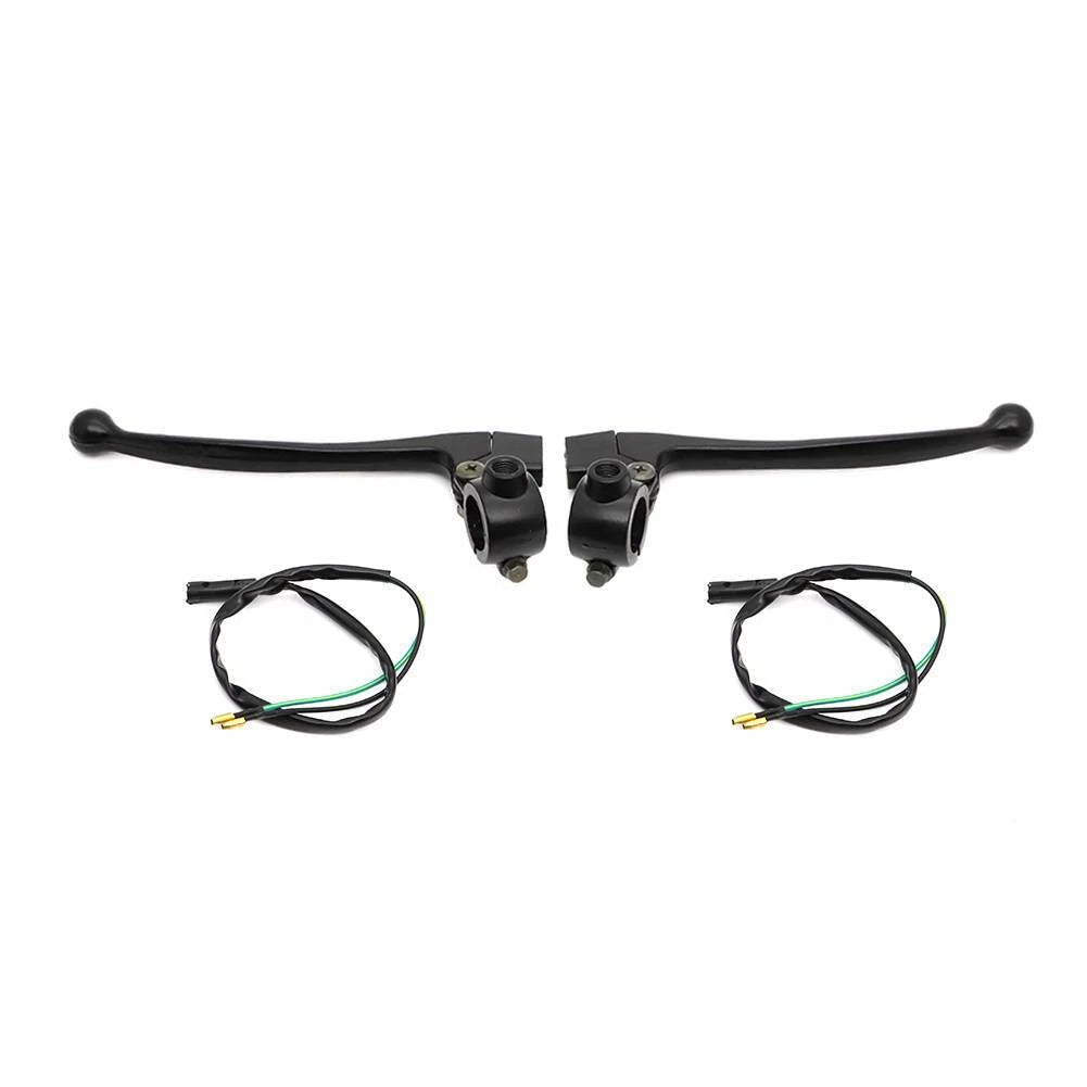 Brake Clutch Lever Set for Honda (All Models, 7/8" Perch) Black Alloy