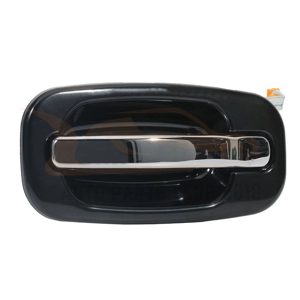 Chrome & Black Exterior Door Handle for Chevrolet GMC Cadillac