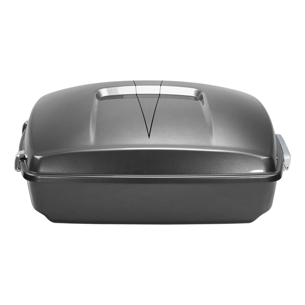 Chopped Trunk for Harley Touring Street Glide (2014–2025) Charcoal Pearl