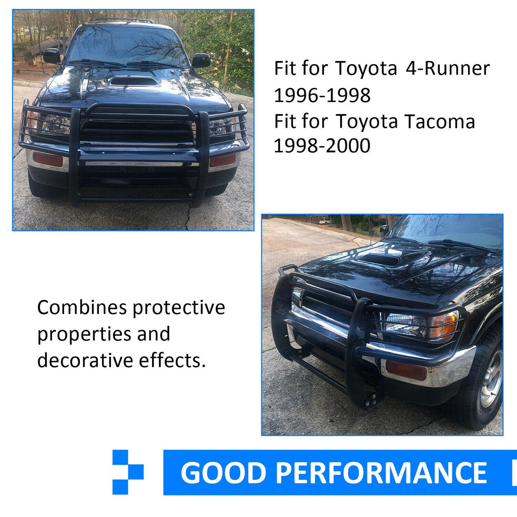 Brush Grille Guard Bumper Push Bar for Toyota 4Runner Tacoma (1996–2000)