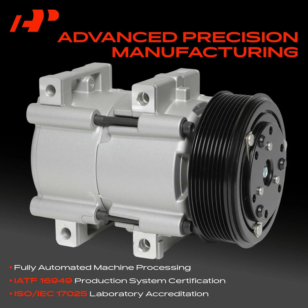 A/C Compressor with Clutch for Ford F-250 F-350 (1993–1997)