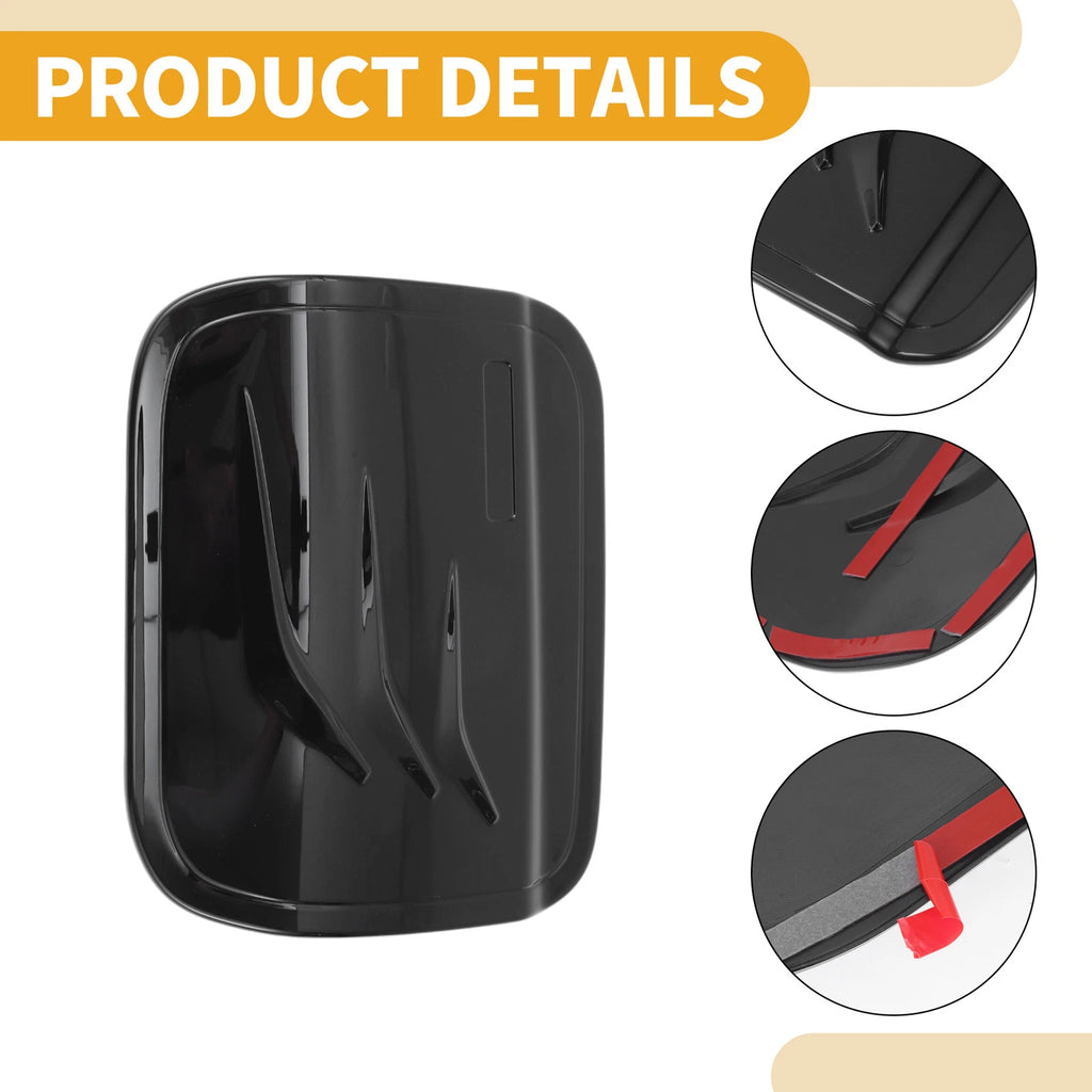Fuel Tank Door Cap for Toyota Camry (2024–2025) Fuel Filler Flap Cover Black