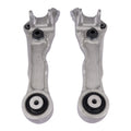 Pair Front Lower Rearward Control Arms for Jaguar XJ8 XJR (2004–2009), XK XKR (2007–2015)