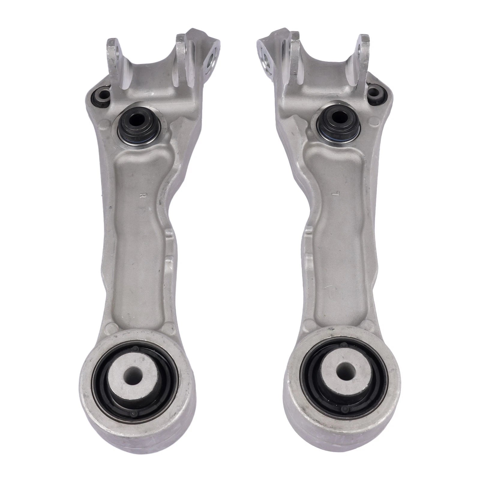 Pair Front Lower Rearward Control Arms for Jaguar XJ8 XJR (2004–2009), XK XKR (2007–2015)