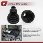 Inner CV Joint Boot Kit with Clamps for BMW 320i (2013-2018)