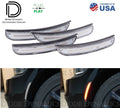 Clear LED Side Marker Lights Set for Dodge Charger (2015–2020)