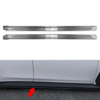 Carbon Fiber Side Skirt Extension Trim Cover for Subaru WRX STI (2022-2025)