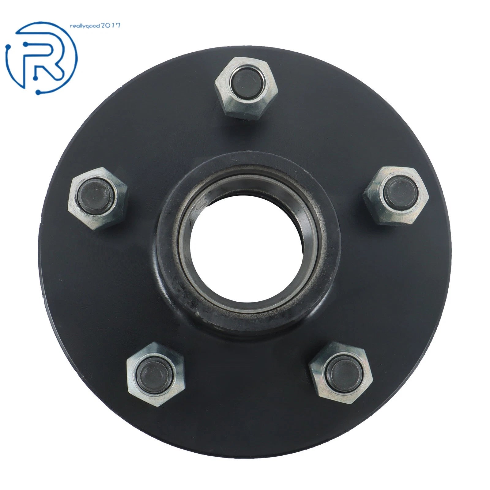 5 on 4.5" Trailer Hub Kit with Bearings for 3500 lbs #84 Spindle