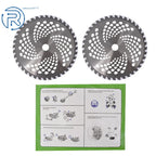 2 Pack 10" Carbide Tip Brush Blades for Cutter