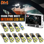 LED Bulb Kit 11Pcs for Toyota RAV4 (2006–2012) - Dome Glove Box Cargo Map