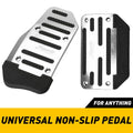 Brake Gas Pedal Foot Pad Cover Set for Universal Vehicles (Non-Automatic)