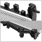 Aluminum Core Replacement Radiator for Jeep Cherokee (2014–2018) DPI 13401