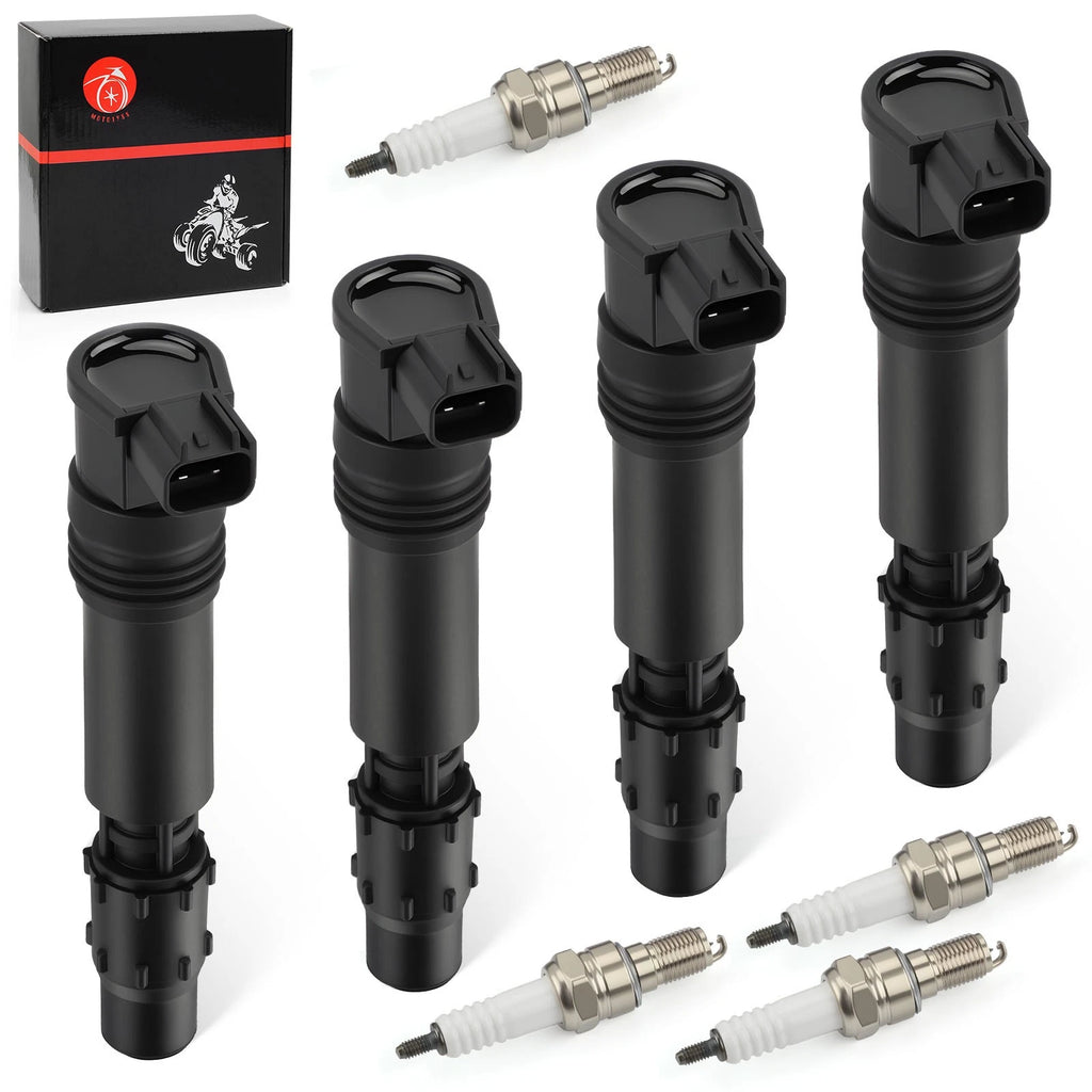 4X Ignition Stick Coils for Honda CBR600F F4i (2002–2006)