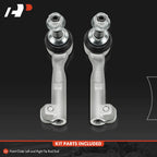 2Pcs Front Outer Tie Rod End for BMW 330i xDrive, 430i xDrive (2019–2024)
