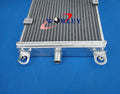4 Row Aluminum Radiator + Fan for Honda Goldwing GL1100 (1984-1987)